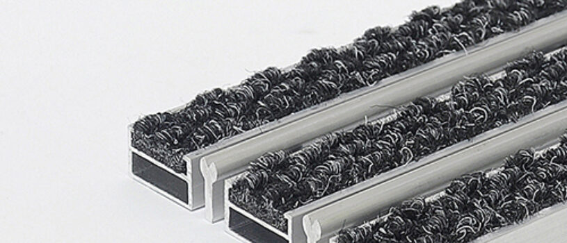 Алюминиевая решетка Ворс-Скребок 20 мм